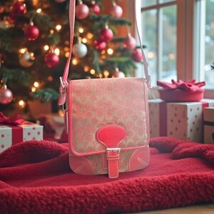 Coach Montogram Crossbody